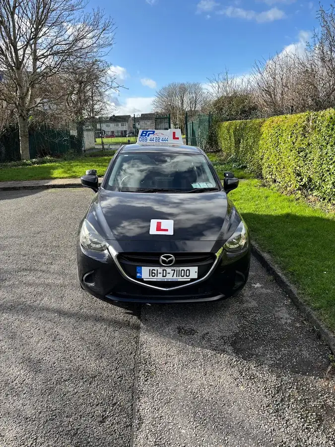 BP Driving School lesson car with L plates in North Dublin