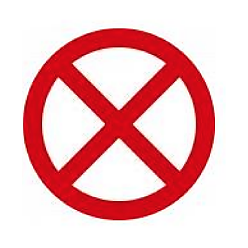 Clearway sign Ireland