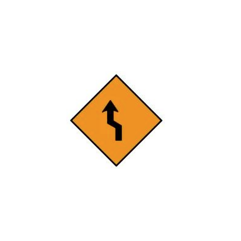 Move into left-hand lane sign Ireland