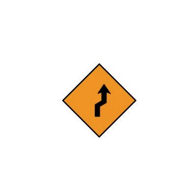 Move into right-hand lane sign Ireland