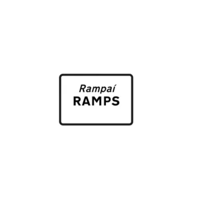 Ramps on road sign Ireland