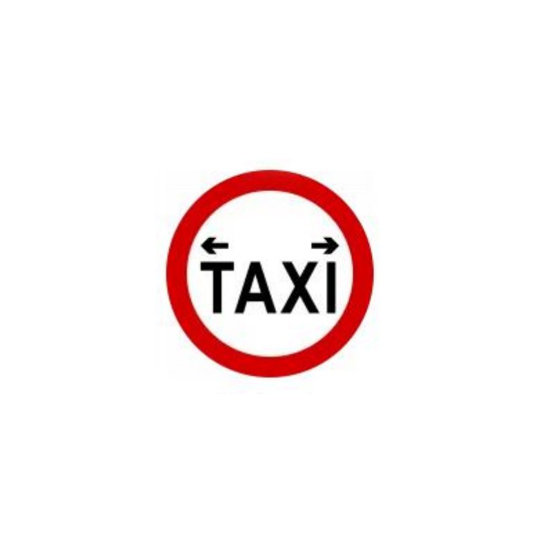 Taxi rank sign Ireland