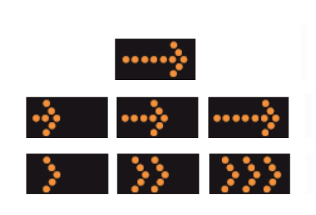 VMS chevron formats Ireland